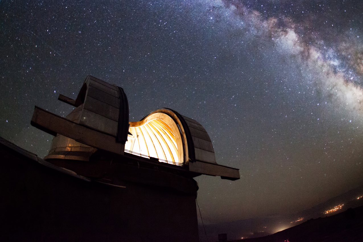 Astronomical Observatory under the stars